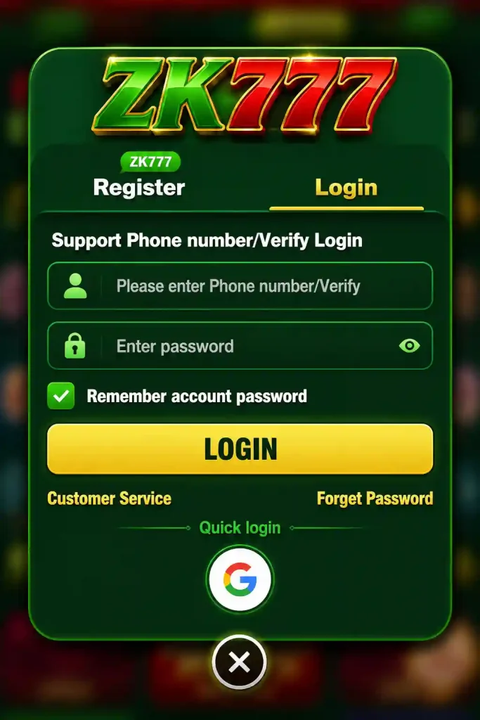 ZK777 Game